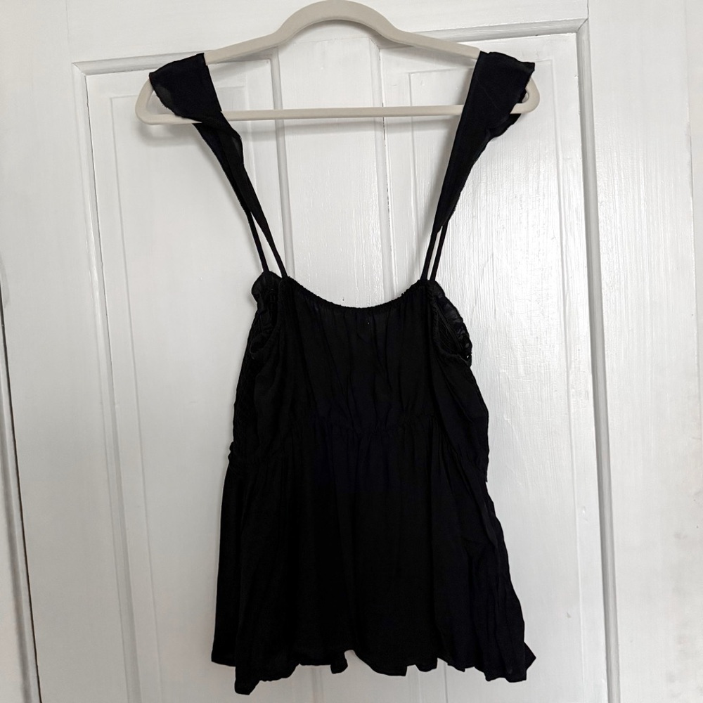 NWOT Pink Lily Smocked Tank Top - Picture 6 of 6